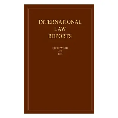 International Law Reports: Volume 188