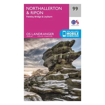 Northallerton a Ripon, Pateley Bridge a Leyburn - Ordnance Survey