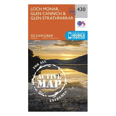 Loch Monar, Glen Cannich and Glen Strathfarrar - Ordnance Survey