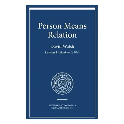 Person Means Relation - Walsh, David