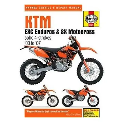 KTM EXC Enduros a SX Motocross sohc 4-strokes (00 - 07) - Haynes Publishing