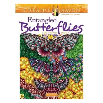 Creative Haven Entangled Butterflies Coloring Book - Porter, Angela