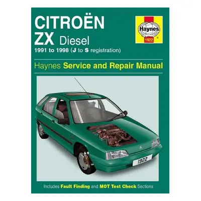 Citroen ZX Diesel (91 - 98) Haynes Repair Manual - Haynes Publishing