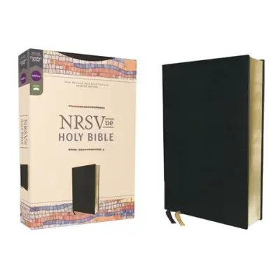 NRSVue, Holy Bible, Leathersoft, Black, Comfort Print - Zondervan