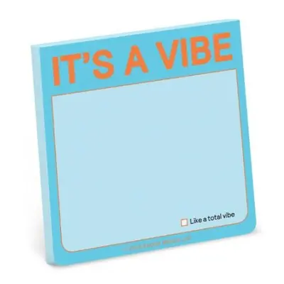 Knock Knock It's a Vibe Sticky Note - Knock Knock