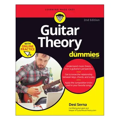 Guitar Theory For Dummies with Online Practice - Serna, Desi