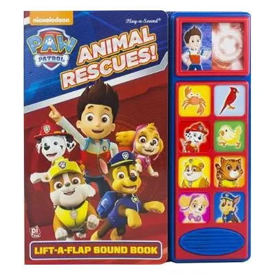 Nickelodeon PAW Patrol: Animal Rescues! Lift-a-Flap Sound Book - PI Kids