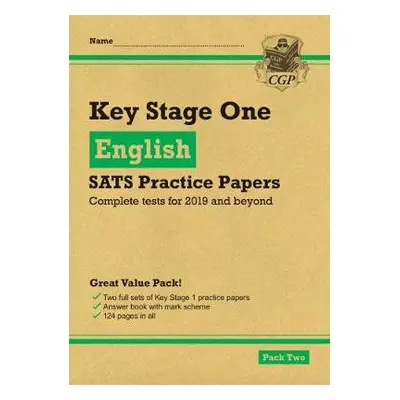 KS1 English SATS Practice Papers: Pack 2 (for end of year assessments) - CGP Books