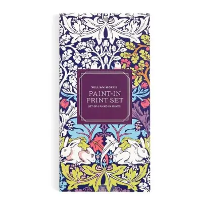 William Morris Paint-In Postcard Set - Galison a Morris, William