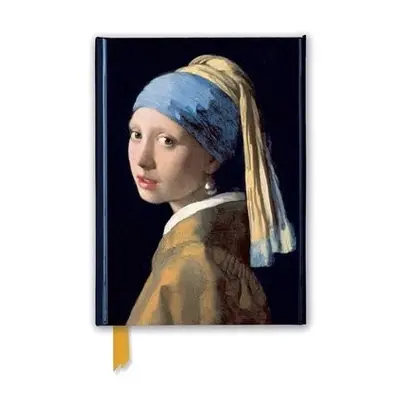 Johannes Vermeer: Girl with a Pearl Earring (Foiled Journal)