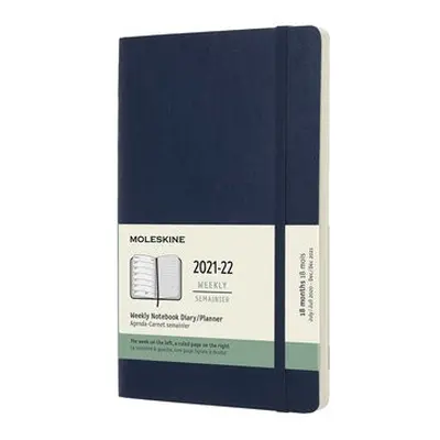 Moleskine 2022 18-Month Weekly Large Softcover Notebook