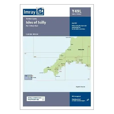 Imray Chart Y49 Laminated - Imray