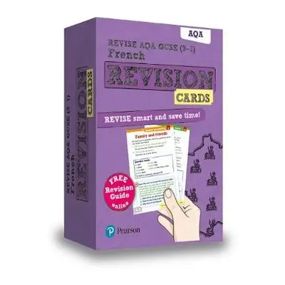 Pearson REVISE AQA GCSE French Revision Cards (with free online Revision Guide): For 2024 and 20