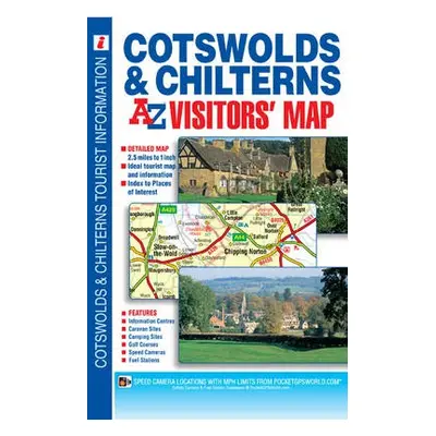 Cotswolds and Chilterns A-Z Visitors' Map - A-Z Maps