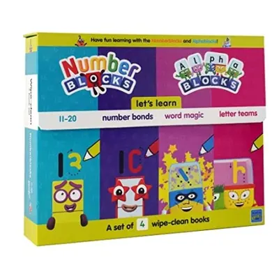 Numberblocks and Alphablocks: Let's Learn Numbers and Letters Set - Numberblocks a Alphablocks a