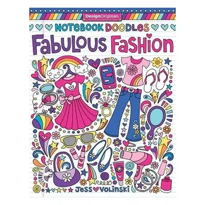 Notebook Doodles Fabulous Fashion - Volinski, Jess