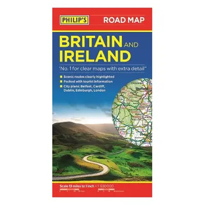 Philip's Britain and Ireland Road Map - Philip's Maps