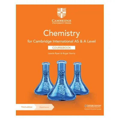 Cambridge International AS a A Level Chemistry Coursebook with Digital Access (2 Years) - Ryan, 