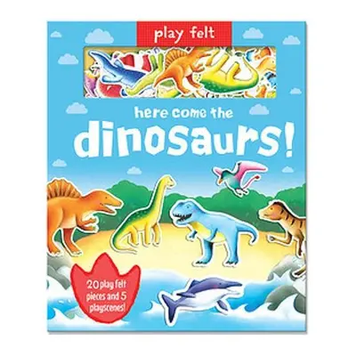 Play Felt Here Come the Dinosaurs - Activity Book - Wren, Georgina