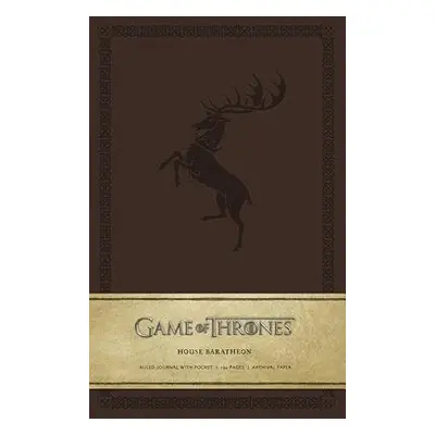 Game of Thrones: House Baratheon Hardcover Ruled Journal - HBO, .