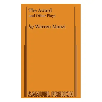 Award and Other Plays - Manzi, Warren