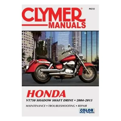 Honda VT750 Shadow Shaft Drive Motorcycle (2004-2013) Service Repair Manual - Haynes Publishing