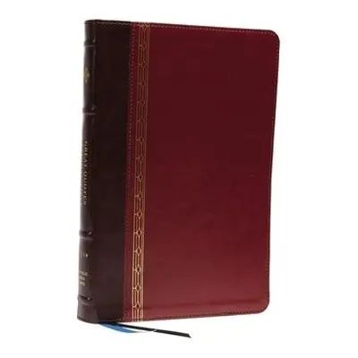 NRSVCE, Great Quotes Catholic Bible, Leathersoft, Burgundy, Comfort Print - Catholic Bible Press