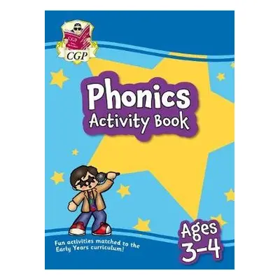 Phonics Activity Book for Ages 3-4 (Preschool) - CGP Books