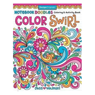 Notebook Doodles Color Swirl - Volinski, Jess