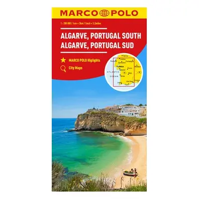 Algarve, Portugal South Marco Polo Map - Marco Polo