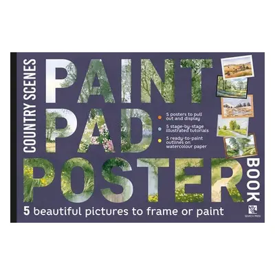 Paint Pad Poster Book: Country Scenes - Various