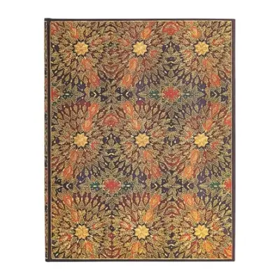 Fire Flowers Ultra Lined Hardcover Journal (Elastic Band Closure) - Paperblanks