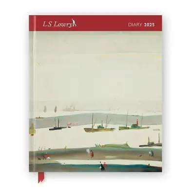 L.S. Lowry 2025 Desk Diary Planner - Week to View, Illustrated throughout