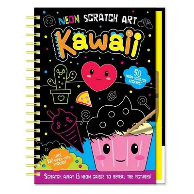 Neon Scratch Art Kawaii - Isaacs, Connie