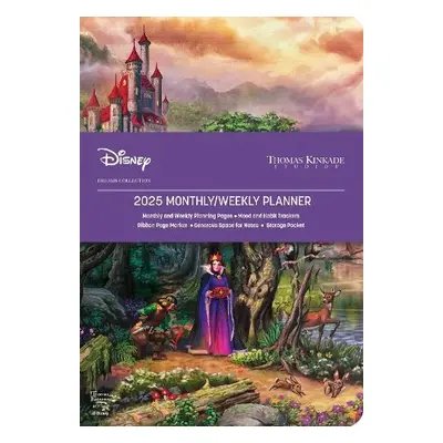 Disney Dreams Collection by Thomas Kinkade Studios 12-Month 2025 Monthly/Weekly Planner Calendar