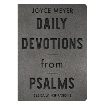 Daily Devotions from Psalms (Leather Fine Binding) - Meyer, Joyce