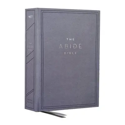 NET, Abide Bible, Cloth over Board, Blue, Comfort Print