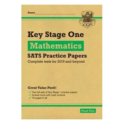 KS1 Maths SATS Practice Papers: Pack 2 (for end of year assessments) - CGP Books