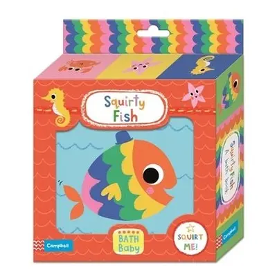 Squirty Fish Bath Book - Books, Campbell