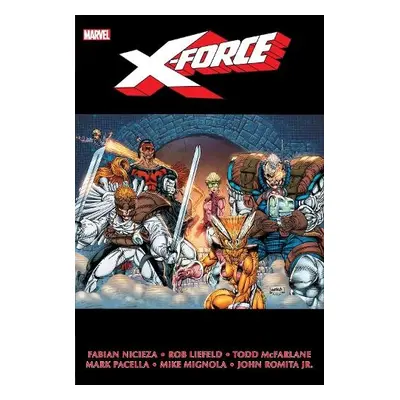 X-FORCE OMNIBUS VOL. 1 ROB LIEFELD FIRST ISSUE COVER [NEW PRINTING] - Liefeld, Rob a Nicieza, Fa