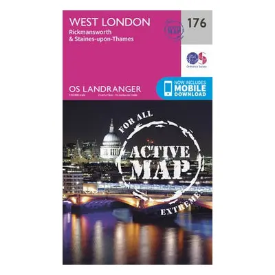 West London, Rickmansworth a Staines - Ordnance Survey