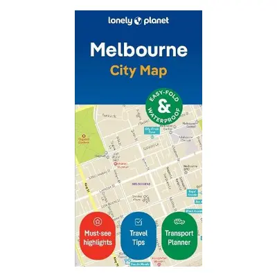 Lonely Planet Melbourne City Map - Lonely Planet