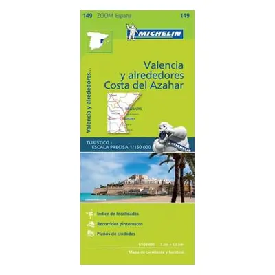 Valencia C.D. Azahar - Zoom Map 149 - Michelin