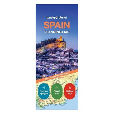 Lonely Planet Spain Planning Map - Lonely Planet