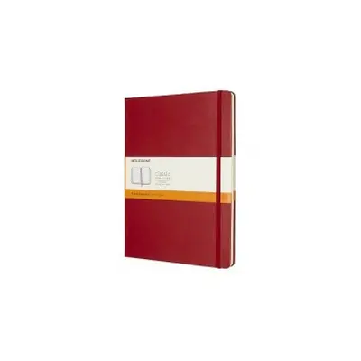 Moleskine Scarlet Red Extra Large Ruled Notebook Hard