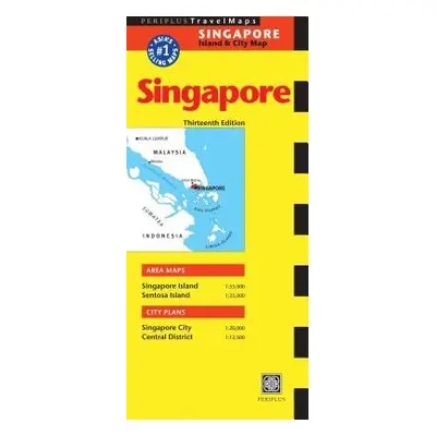 Singapore Travel Map Thirteenth Edition