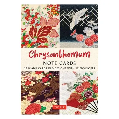 Chrysanthemums, 12 Note Cards