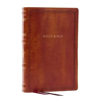 RSV Personal Size Bible with Cross References, Brown Leathersoft, (Sovereign Collection) - Thoma