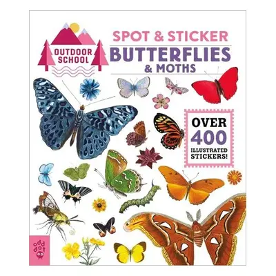 Outdoor School: Spot a Sticker Butterflies a Moths - Dot, Odd