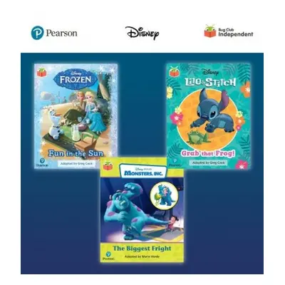 Pearson Bug Club Disney Reception Pack B, including decodable phonics readers for phases 2 and 3